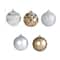 40ct. 3" Gold & Silver Shatterproof Ball Ornaments